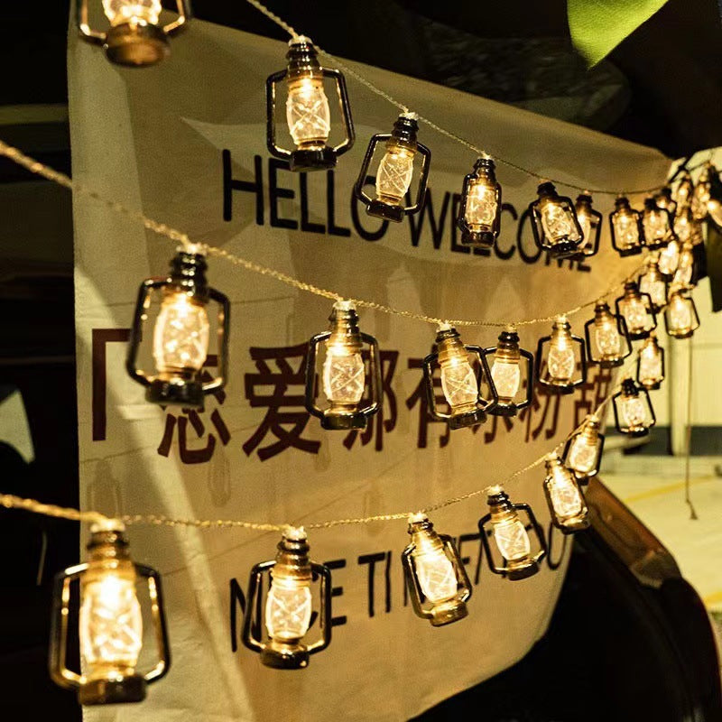 Retro LED String Light - Versatile Indoor/Outdoor Decor 5
