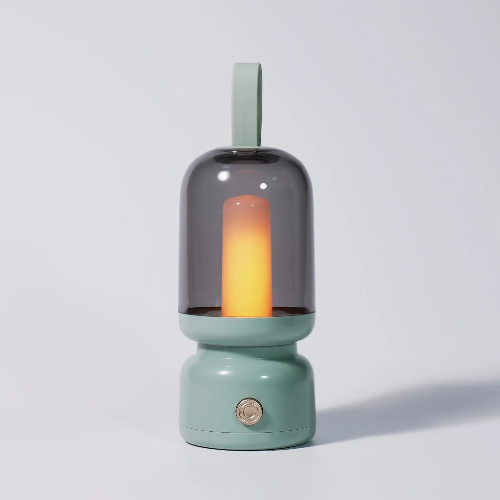 Retro Portable Night Light - USB Rechargeable Soft LED for Cozy Ambiance 6