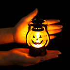 Retro Skull LED Night Light - Battery Operated Lantern for Ambient Decor 2