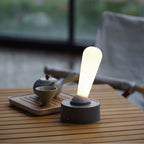 Retro Table Lamp - Cordless & Rechargeable with Adjustable Brightness 2