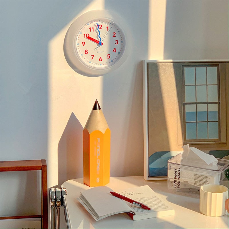 Retro Wall Clock Decor with Silent Movement – Acrylic Timepiece in Multiple Colors, Stylish Modern Design for Home 2