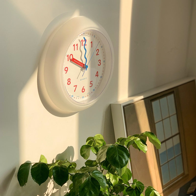 Retro Wall Clock Decor with Silent Movement – Acrylic Timepiece in Multiple Colors, Stylish Modern Design for Home 3