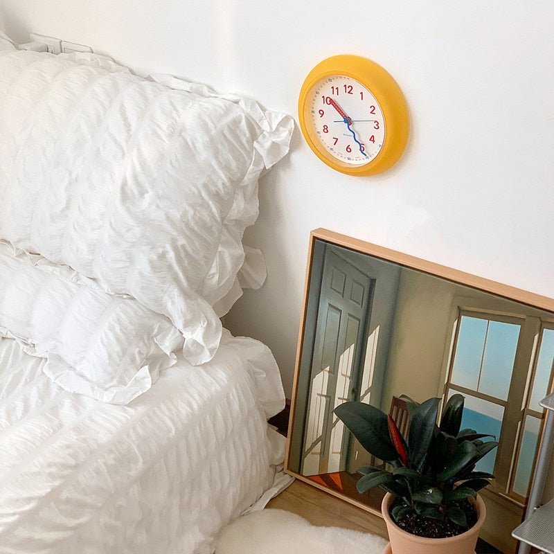 Retro Wall Clock Decor with Silent Movement – Acrylic Timepiece in Multiple Colors, Stylish Modern Design for Home 7