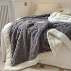 Reversible Sherpa Blanket – Ultra-Soft Brushed Fleece, Cozy All-Season Throw for Sofa and Bed, Lightweight and Machine Washable 2