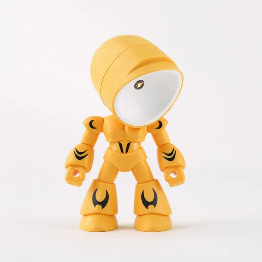 Robot LED Table Lamp - Futuristic Design for Desk & Bedside Use 3