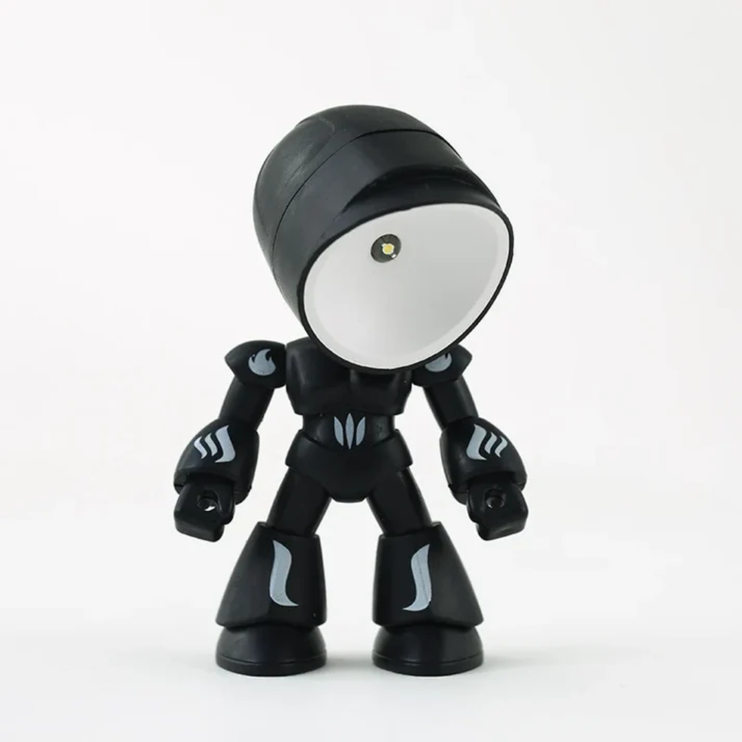 Robot LED Table Lamp - Futuristic Design for Desk & Bedside Use 4