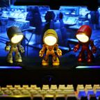 Robot LED Table Lamp - Futuristic Design for Desk & Bedside Use 8