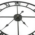 Metal Roman Numeral Wall Clock - Elegant Decor for Any Room 1