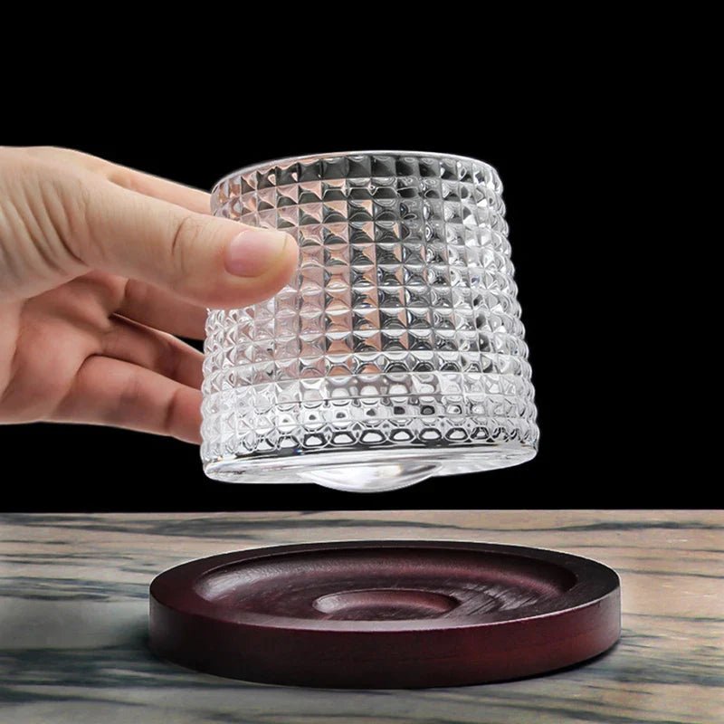 Rotatable Whiskey Glasses - Enhance Aroma & Style 2