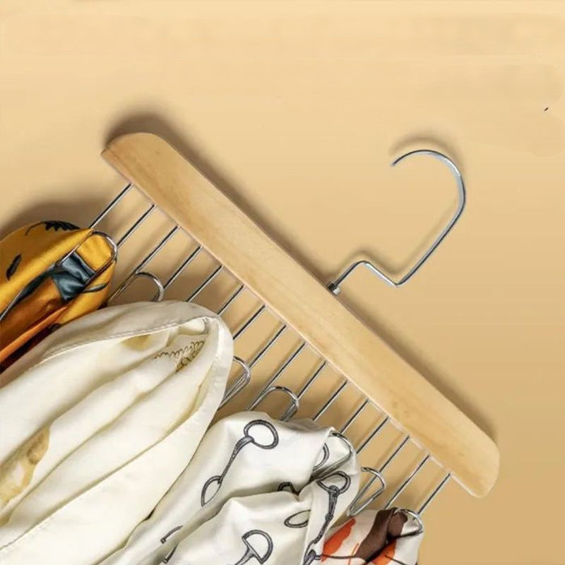 Rotating Non-Slip Dress Hanger - Secure Grip & Easy Access Design 3