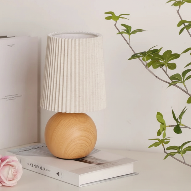Round LED Table Lamp - Cordless & Multi-Directional Glow for Home 3