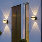 Round Outdoor Wall Light - Weatherproof LED Sconce with IP65 Rating 6