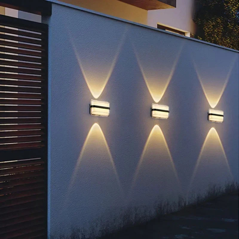 Round Outdoor Wall Light - Weatherproof LED Sconce with IP65 Rating 7