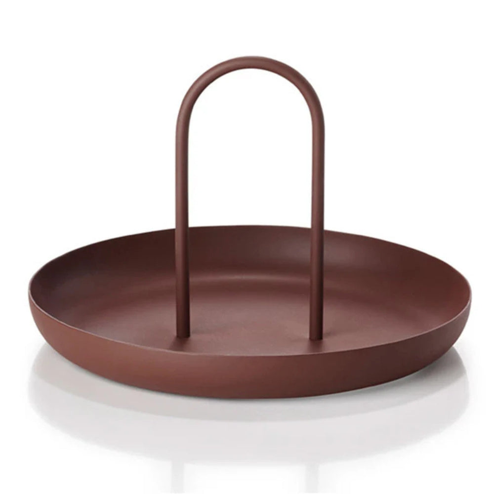 Round Storage Tray - Durable, Portable Organizer for Jewelry & Makeup 2