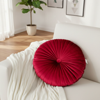 Round Velvet Cushion - Luxurious Comfort & Elegant Design 4
