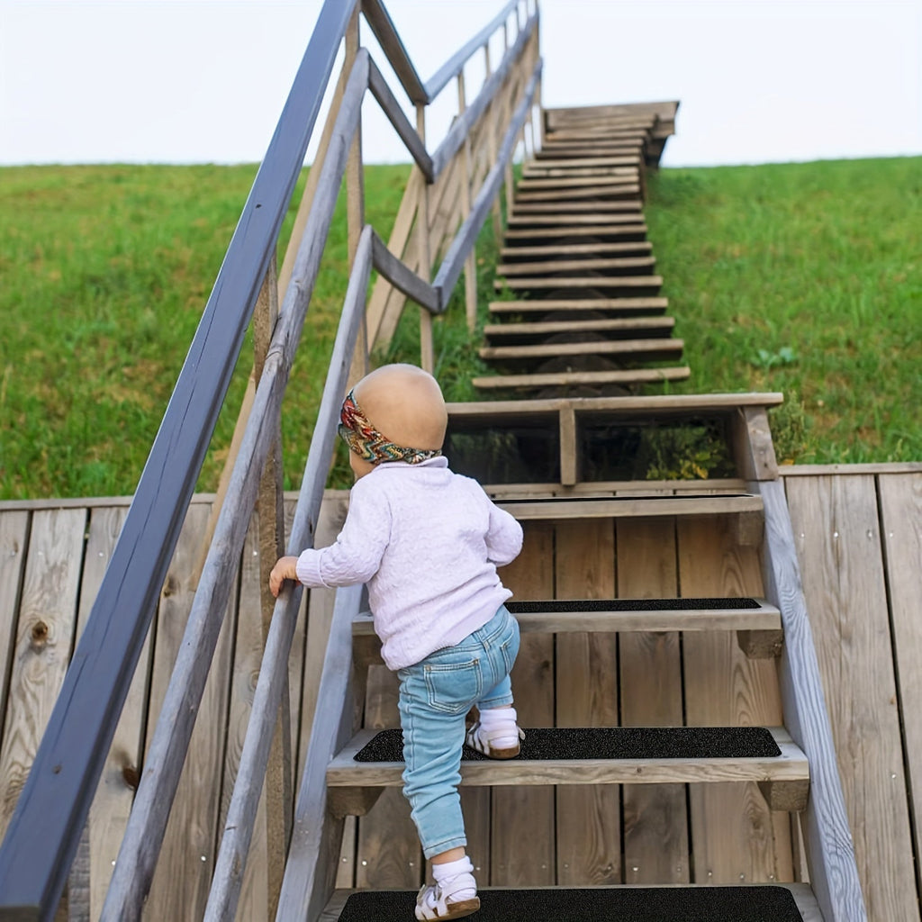 Rubber Stair Treads - Non Slip Anti-Slip for Indoor & Outdoor Safety 3