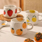 Rustic Ceramic Mug - Durable Drinkware for Hot Beverages 0