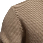 Men’s Cotton Sweater with Button Details