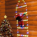 Santa Claus Climbing Ladder - LED Lights for Outdoor Christmas Decoration 7