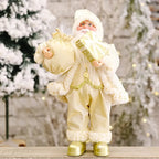 Santa Claus Plush Doll - Soft & Cheerful Holiday Decoration 0