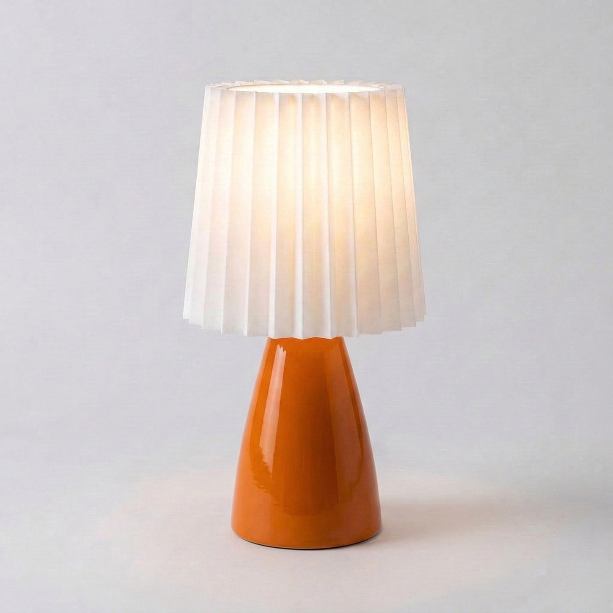 Scandinavian Ceramic Table Lamp - Compact Design for Bedside & Desk 4