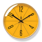 Scandinavian Modern Wall Clock with Silent Movement – Minimalist Wall Clock Decor for Home and Office 5