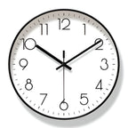 Scandinavian Modern Wall Clock with Silent Movement – Minimalist Wall Clock Decor for Home and Office 7