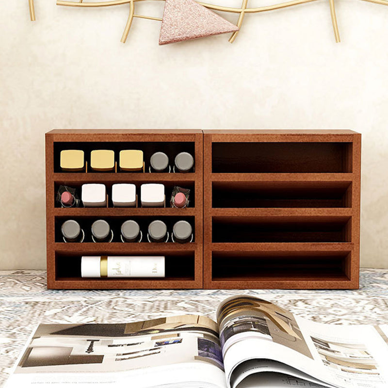 Scandinavian Pine 4-Tier Storage Shelf - Durable, Space-Saving Organizer 2
