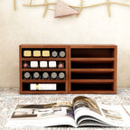 Scandinavian Pine 4-Tier Storage Shelf - Durable, Space-Saving Organizer 7