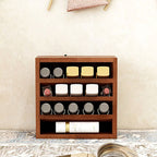 Scandinavian Pine 4-Tier Storage Shelf - Durable, Space-Saving Organizer 8