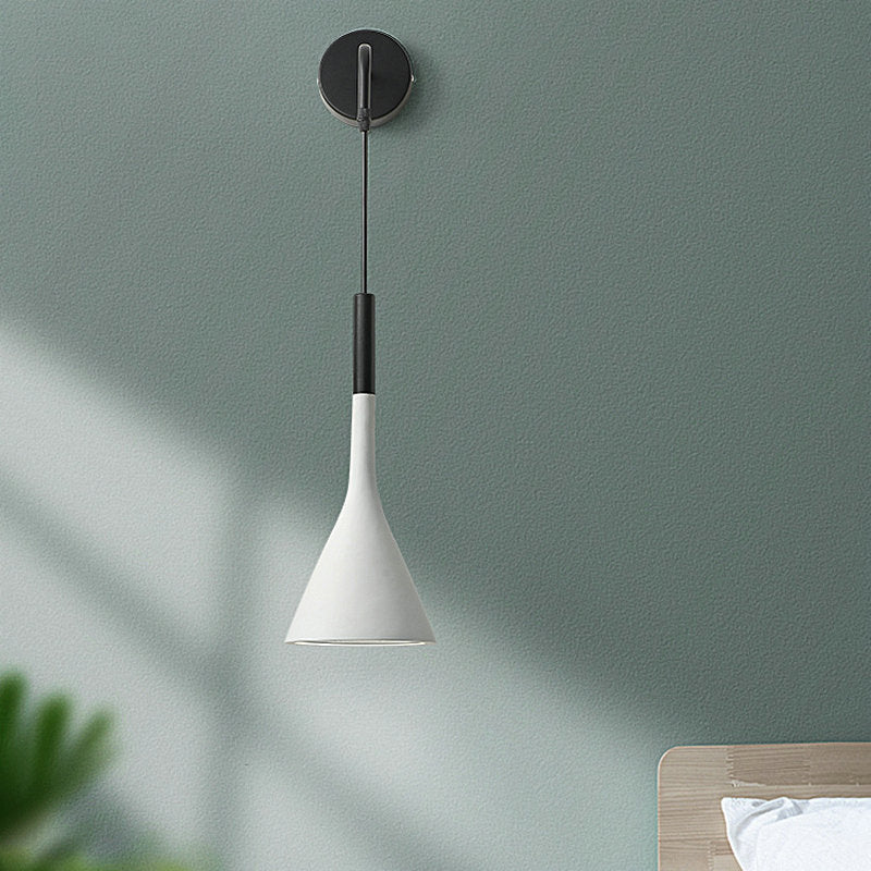 Scandinavian Wall Sconce Light - Adjustable Cord for Cozy Ambiance 0