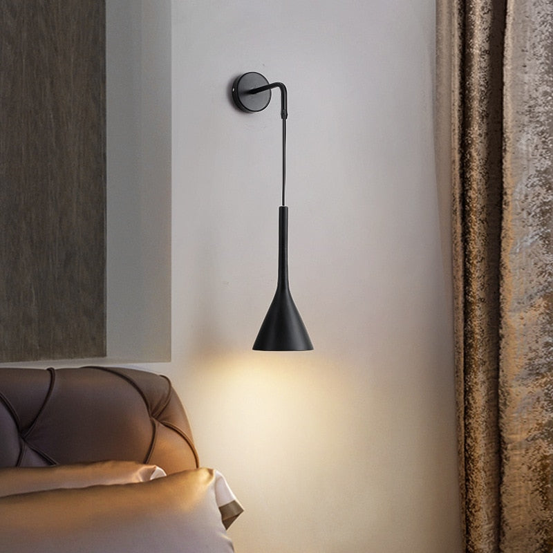 Scandinavian Wall Sconce Light - Adjustable Cord for Cozy Ambiance 3