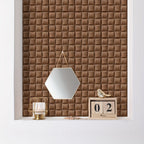 Self-Adhesive 3D Wall Panels - Wood Texture for Easy Indoor Installation 5