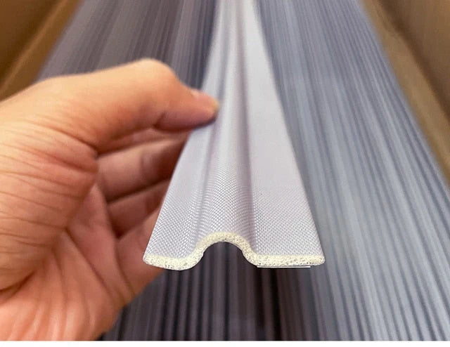 Self-Adhesive Weather Sealing Strip for Windows and Doors-Foam tape-Homely Dreams-Gray-2M-Homely Dreams