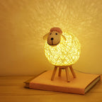 Sheep Night Light - Soft Glow, Remote Control, Dimmable for Cozy Rooms 1