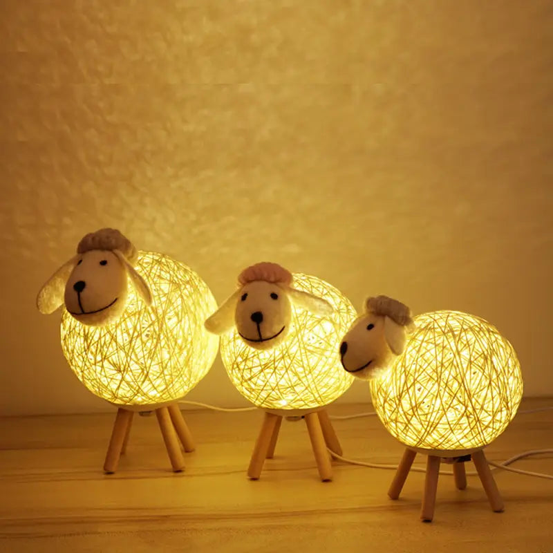 Sheep Night Light - Soft Glow, Remote Control, Dimmable for Cozy Rooms 3