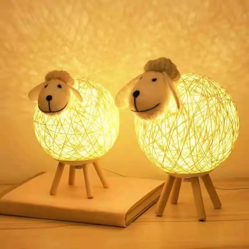 Sheep Night Light - Soft Glow, Remote Control, Dimmable for Cozy Rooms 4