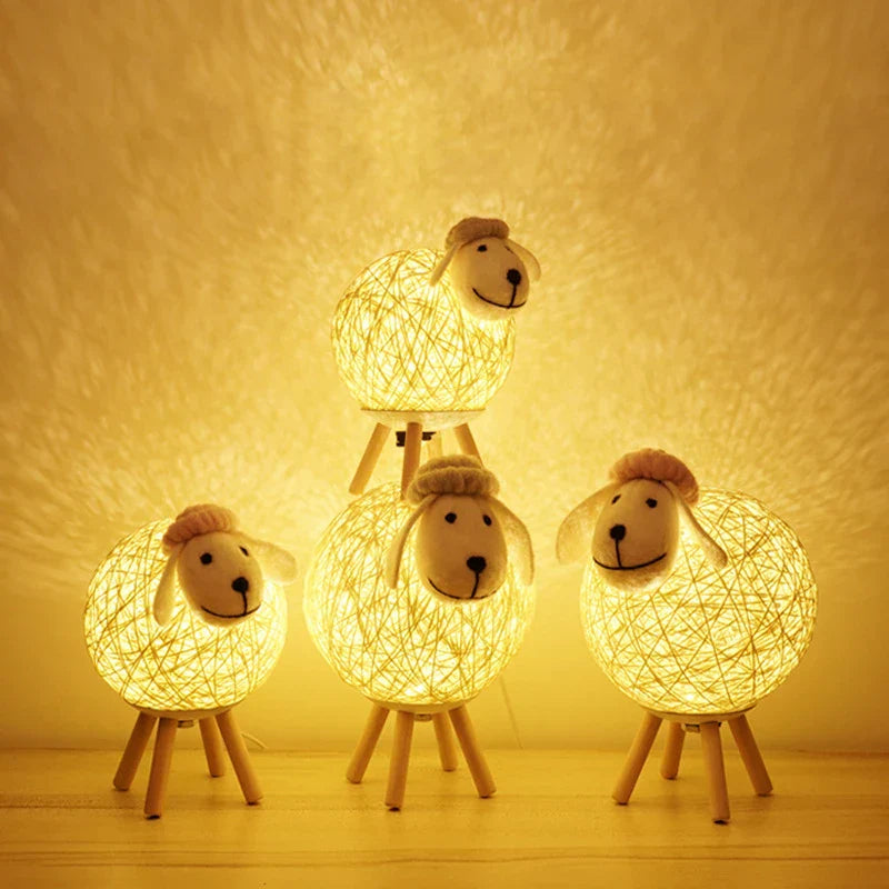 Sheep Night Light - Soft Glow, Remote Control, Dimmable for Cozy Rooms 6