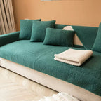 Sherpa Sofa Cover - Soft, Anti-Slip Protection for Couch Comfort 7