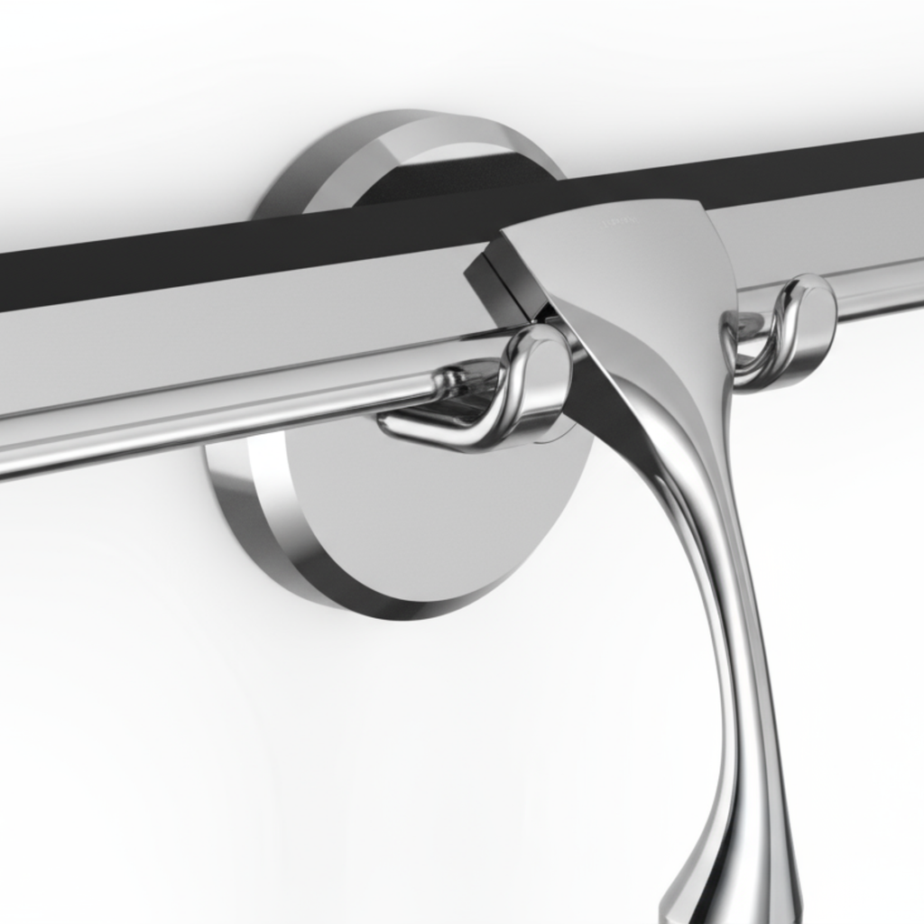 Shower Wiper with Strong Suction Cup – Streak-Free Cleaning Tool for Glass, Tiles, and Mirrors 2
