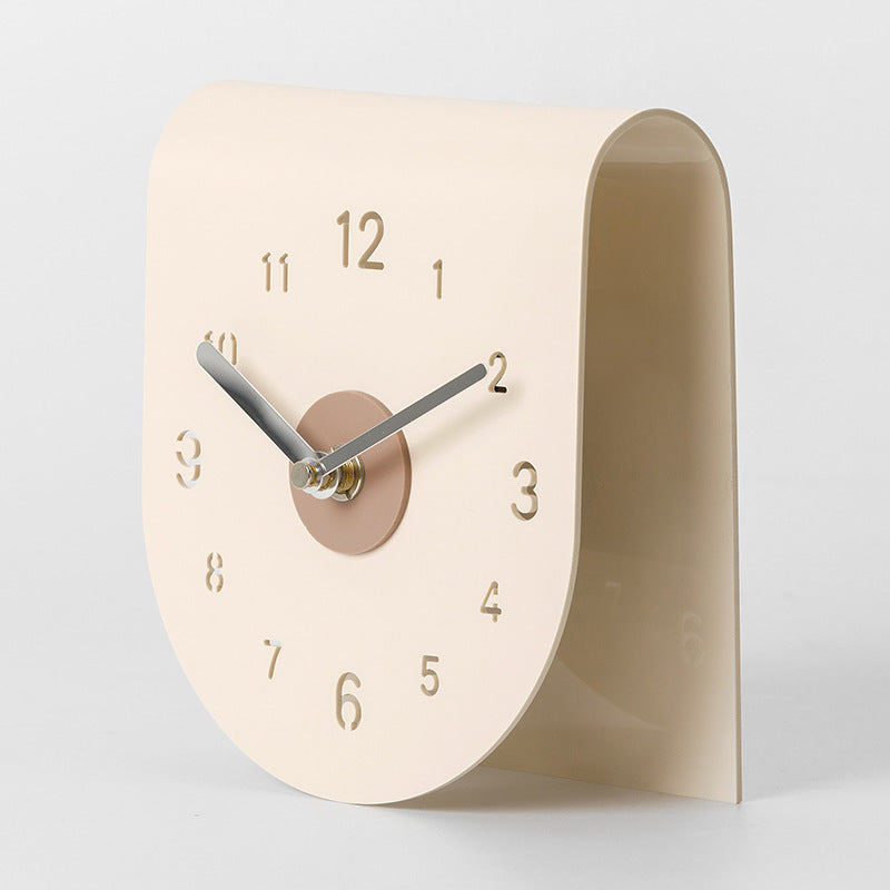 Silent Desk Clock - Compact Digital Design for Quiet Focused Work 1