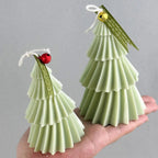 Silicone Mold – 3D Geometric Pine Shape for Candles & Soap 4