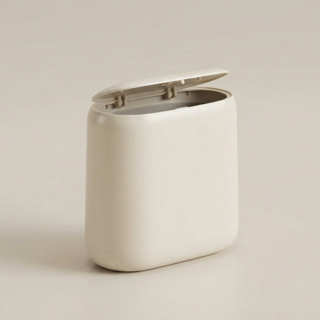 Slim Trash Can ABS PP Plastic 15.5 cm Narrow Space 1