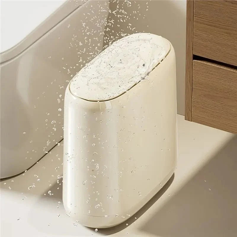 Slim Trash Can ABS PP Plastic 15.5 cm Narrow Space 3