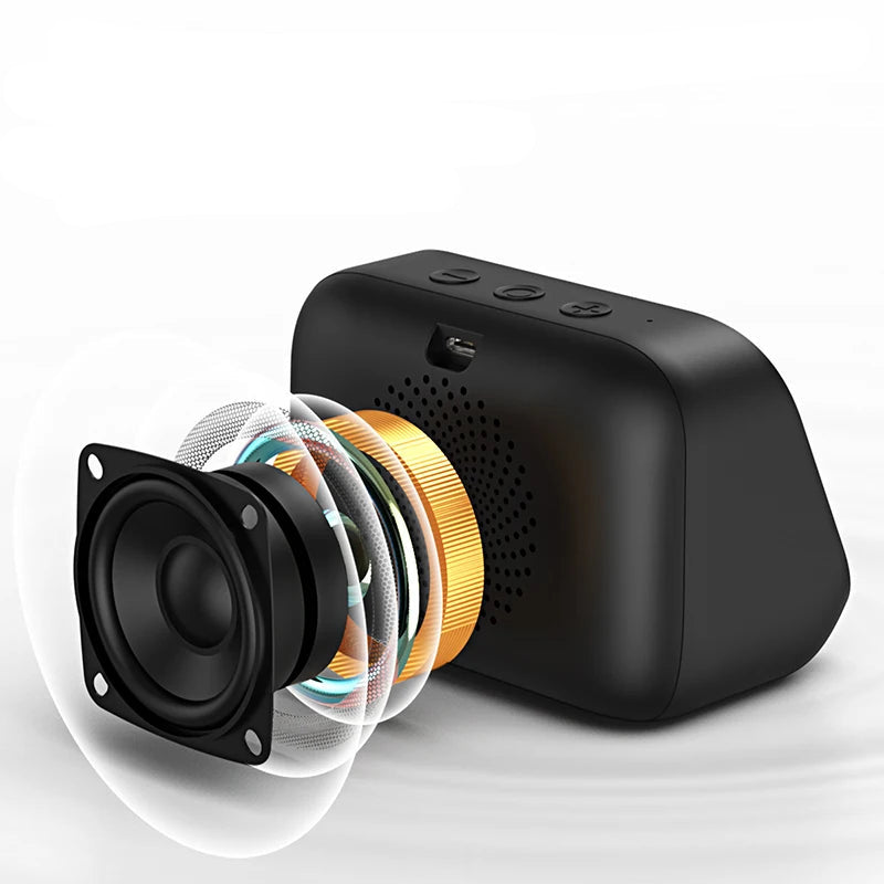 Smart Alarm Clock - Bluetooth Speaker with Night Light & Weather Display 5