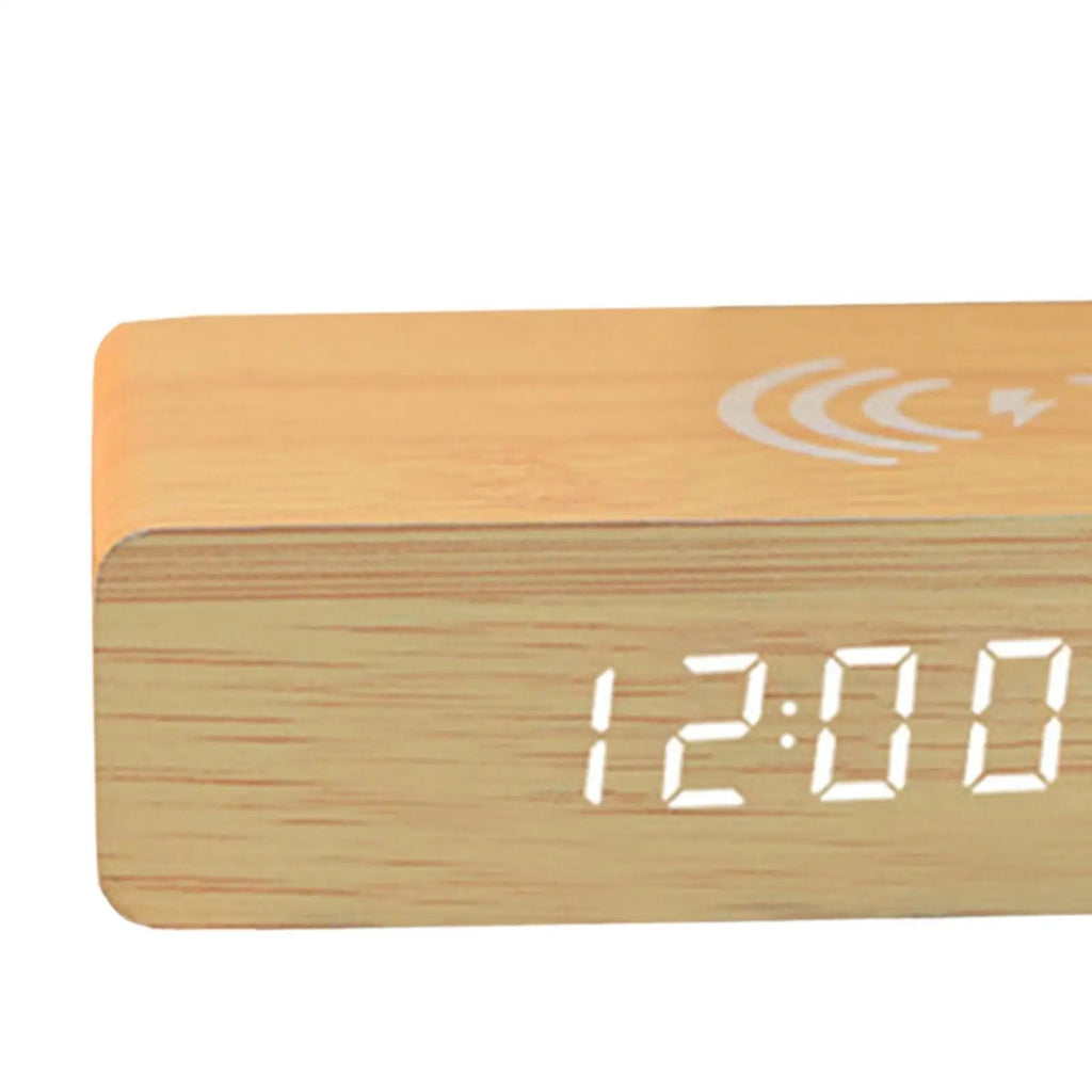 Smart Alarm Clock - Wireless Charging & Adjustable Brightness Features 5