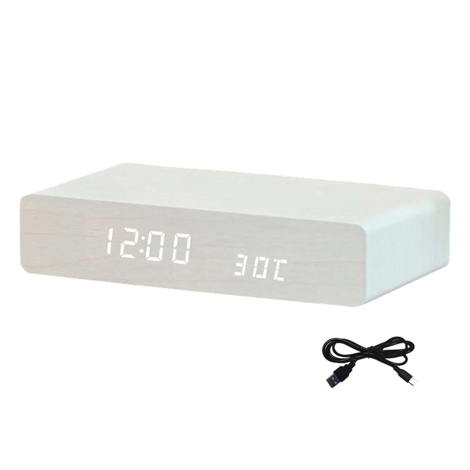 Smart Alarm Clock - Wireless Charging & Adjustable Brightness Features 8