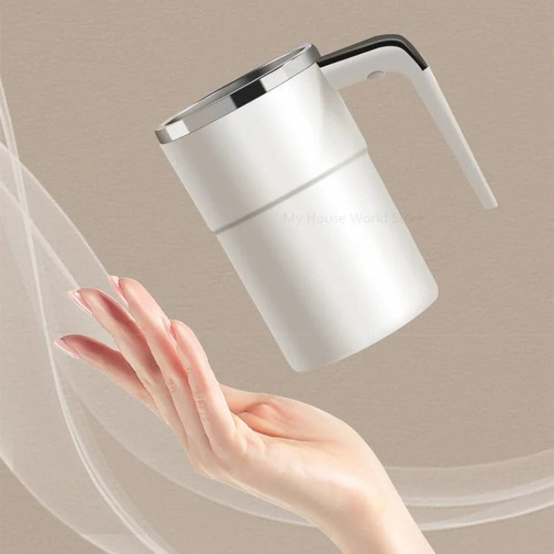 Smart Coffee Cup - Automatic Mixing & Temperature Display, 380ml 6