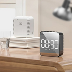 Smart LED Alarm Clock - Voice Control, Temperature Display & Dual Power 0