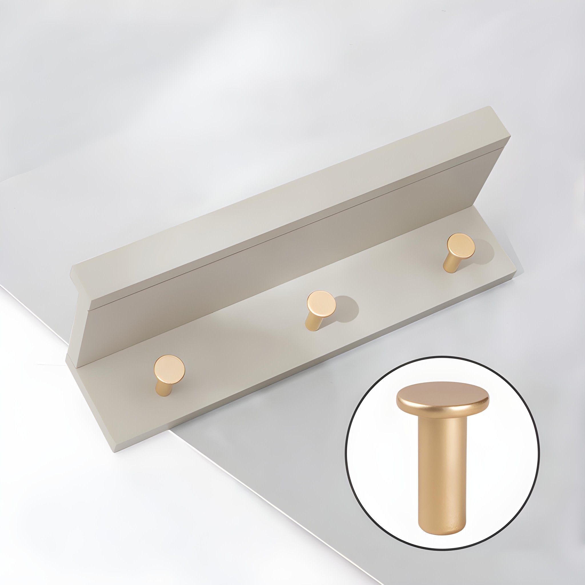 Smash Wall Shelf - Durable Wooden Storage Rack with Hooks for Organized Spaces 24